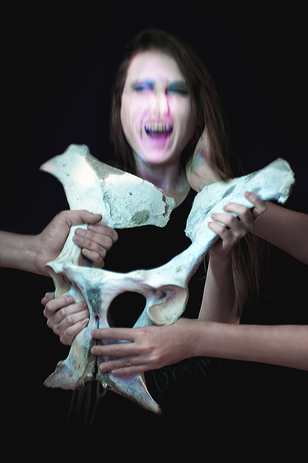 death skull bones Portraiture concept