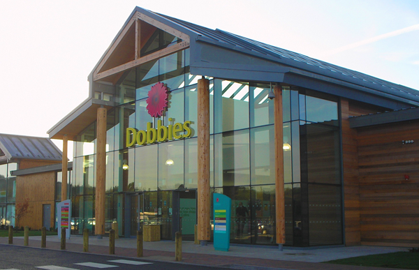 Dobbies Garden Centre Retail draw Dobbies ian burke associates david russell