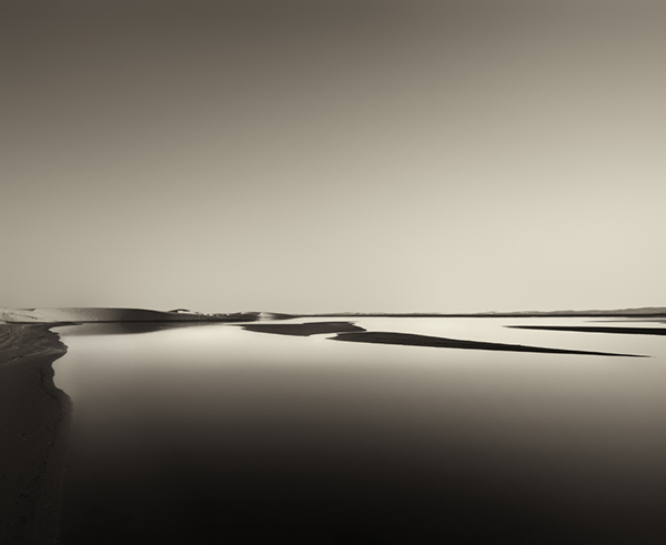 landscapes waterscapes monochrome Qatar desert inland sea
