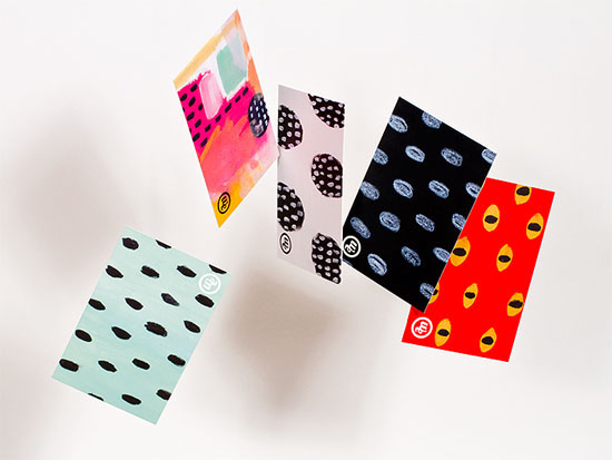 Business Cards pattern Collateral