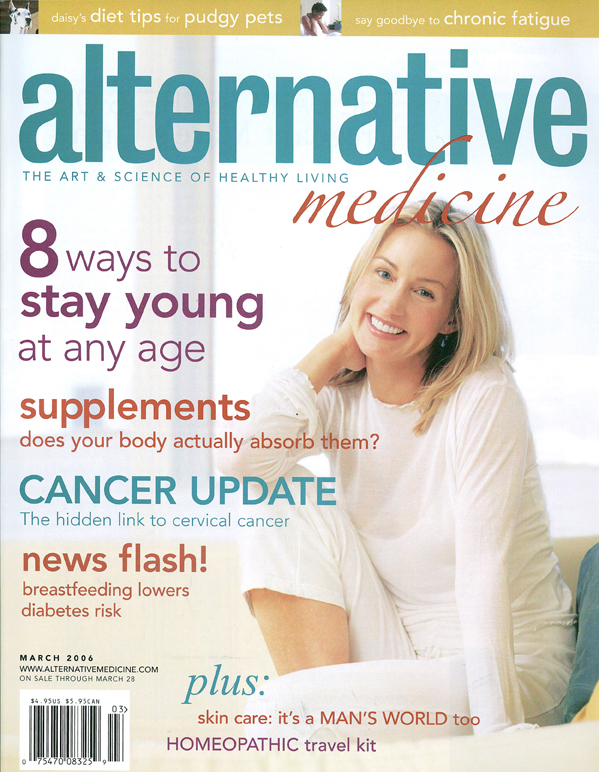 redesign Alternative Medicine magazine publication design