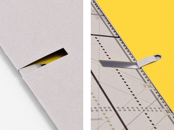 Matjaz Cuk identity Stationery RECYCLED single sheet paper gmund information design folding binding DIY do it yourself Sustainability