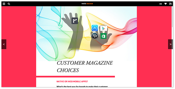 Customer Magazine newsletter Content Marketing