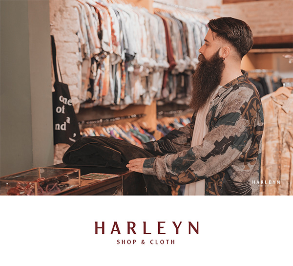 HARLEYN | CLOTH & SHOP BRAND IDENTITY