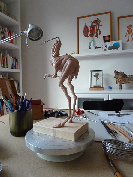 birdman super sculpey maquette