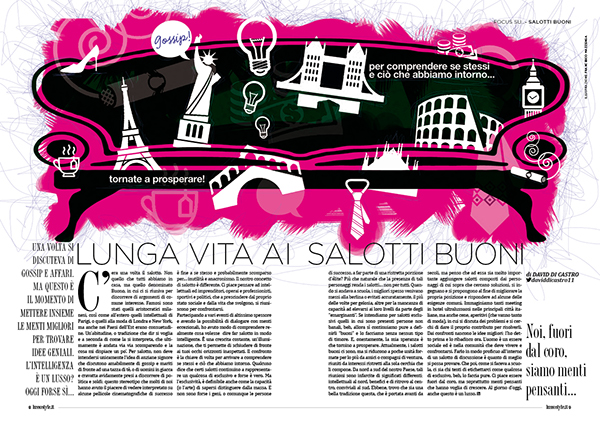 illustrazione Lusso Style web magazine Francesco Mazzenga