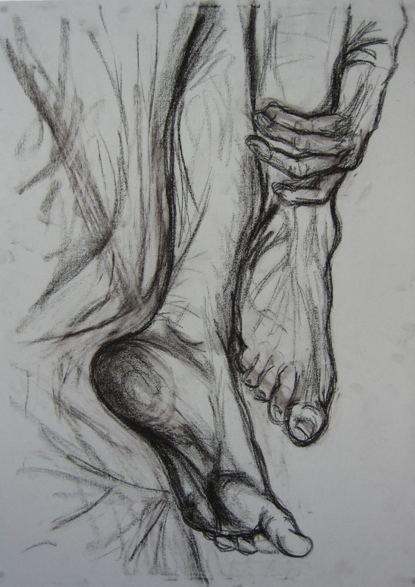 sketches charcoal