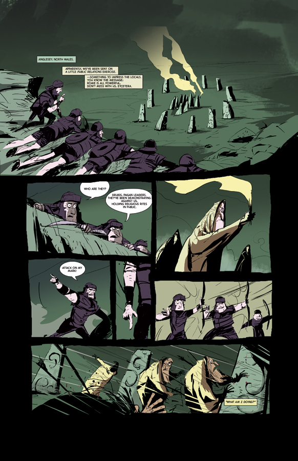 comics Boudica Graphic Novel