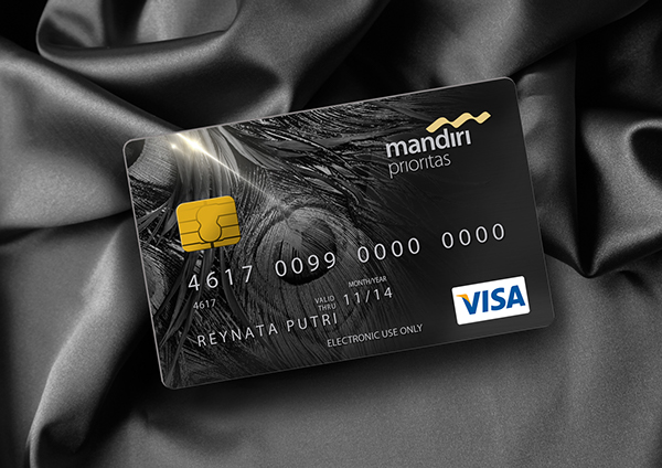 Mandiri Credit Card on Behance