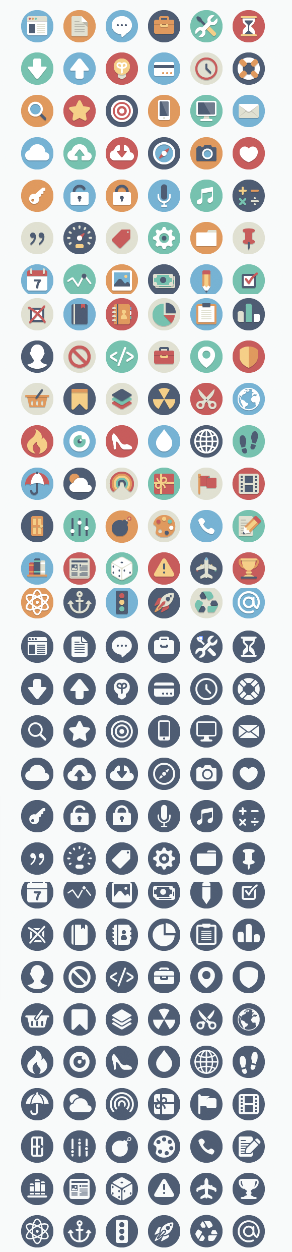 icons free flat download open source gpl license