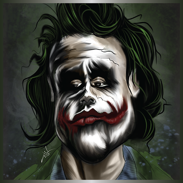 The Joker Caricature on Behance