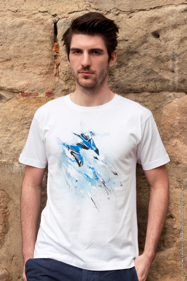 michael kammerer eightvisions abstract Abstract Art abstract tshirt t-shirt graphic t-shirt ephix germany blue limited edition buy textile