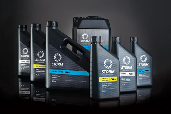 storm product package motor oil bottle oil