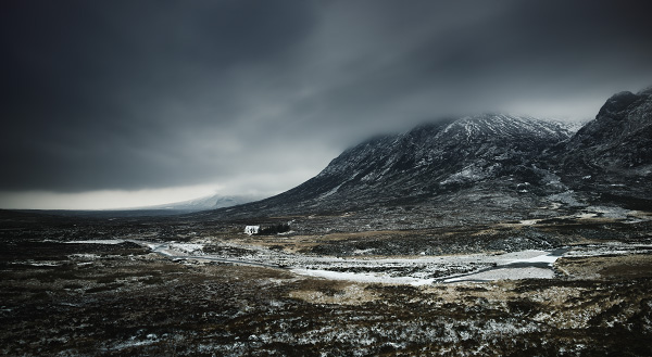 panoramic landscapes scotland winter