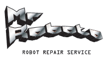 mr  Roboto Illustrator robot brand service poster