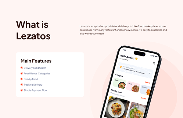 Lezatos - Food Delivery App