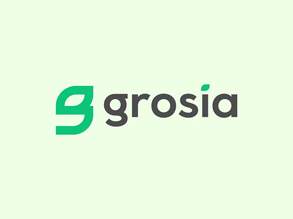 Grosia Branding | Farming Organic Logo