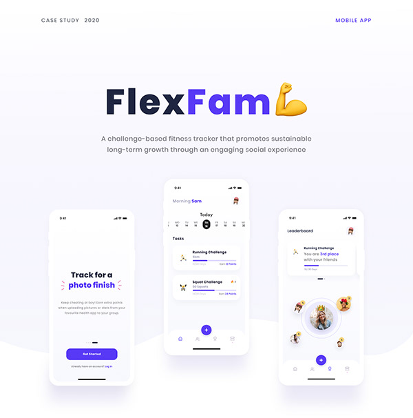 FlexFam - Fitness Mobile App