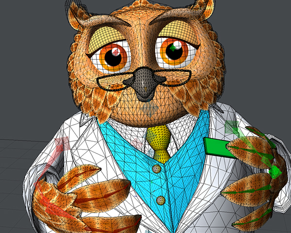 character animation 3D Mascot