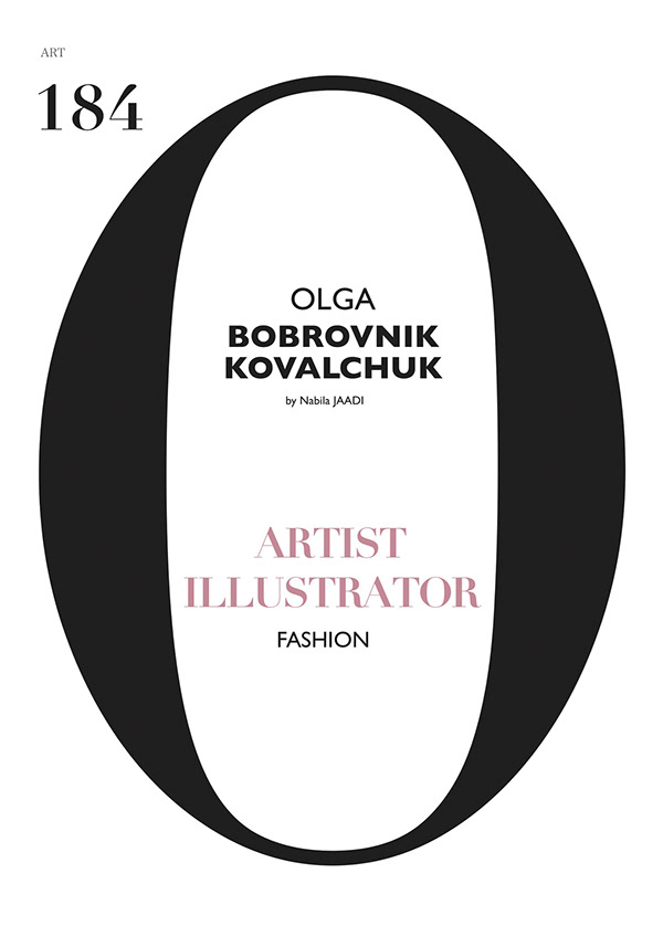 VOLGA. Fashion illusration. Magazine illustration.