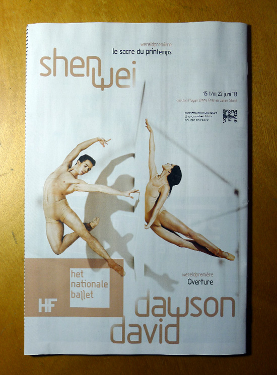 posters  ballet  typography  Photography  identity  me studio  amsterdam