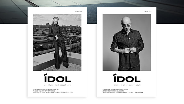 Design for premium fashion brand IDOL