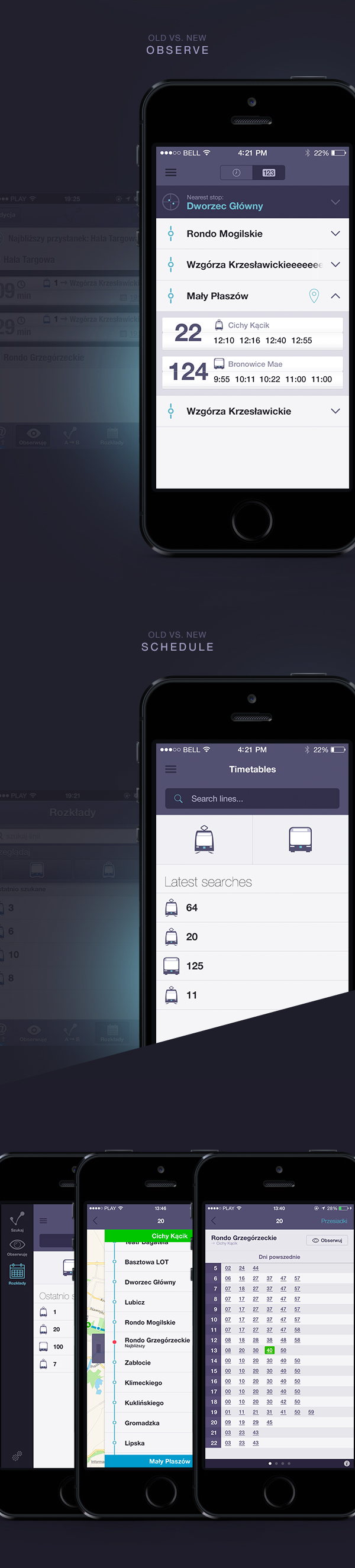 UI ux iphone ios animations Transport ios8 flat apple mobile app application