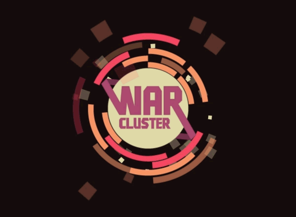 War cluster game War Cluster twitter arcade strategy Space  browser game