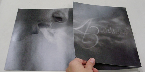 smoker smoking Anti-smoking Secondhand Smoke magazine spread smoke
