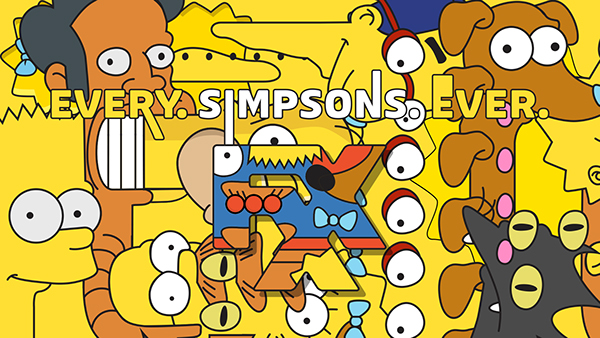 FX The Simpsons brand IDs