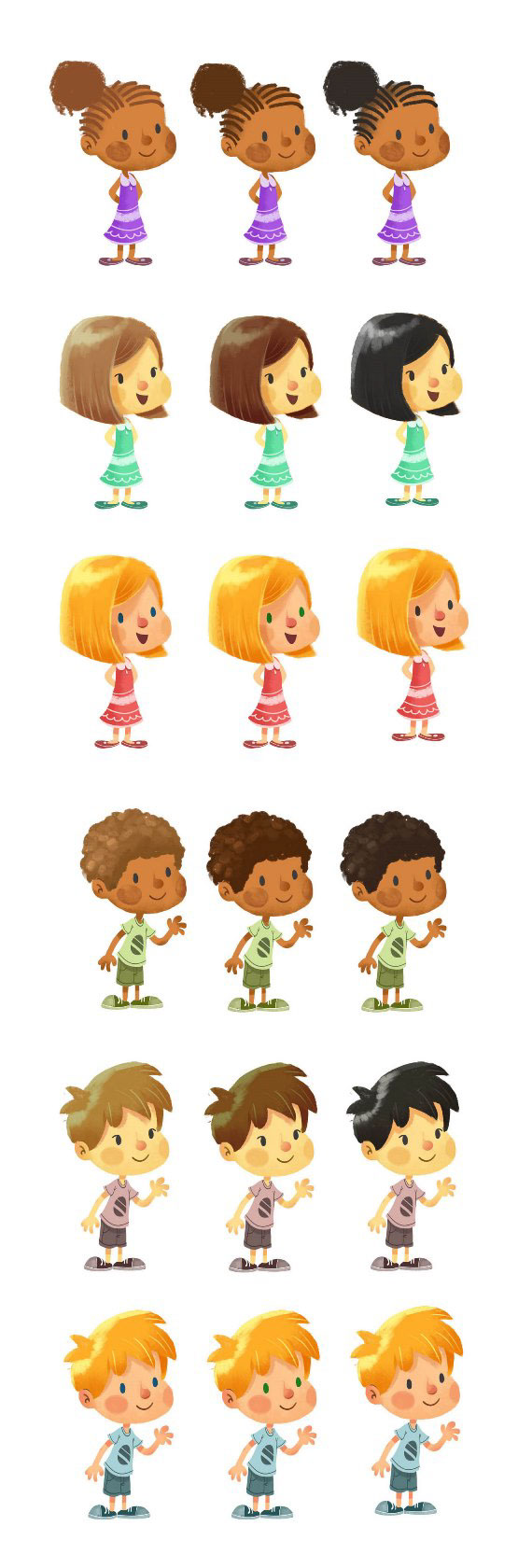 ilustration children ilustration Web Webdesign Character design  characters