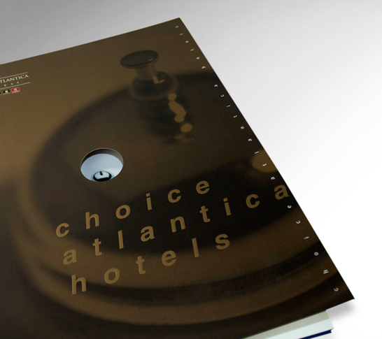 Corporate Brochure sequential design hotel global design