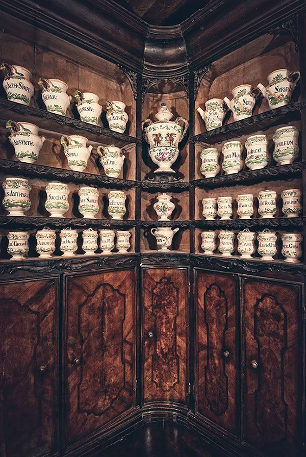 The old pharmacy in Ca'Rezzonico, Venice