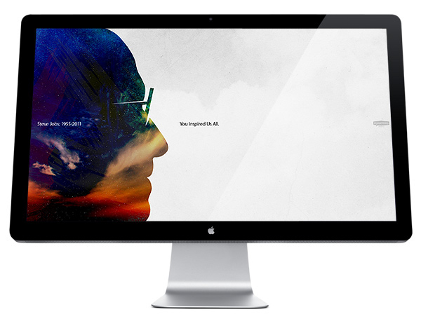 steve Jobs stevejobs apple CEO pixar cloud sunset Space  stars galaxy galaxies texture myriad simple minimal wallpaper