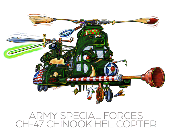 The Chinook Helicopter