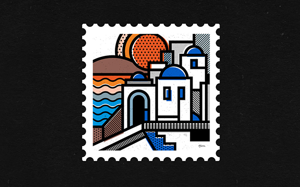 Destination: Greece | Stamp collection