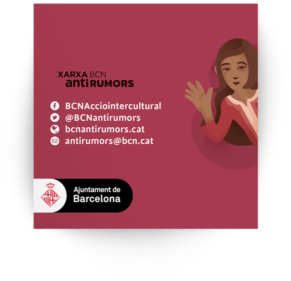 ILLUSTRATION  digital barcelona rumour Discrimination Social participation integration