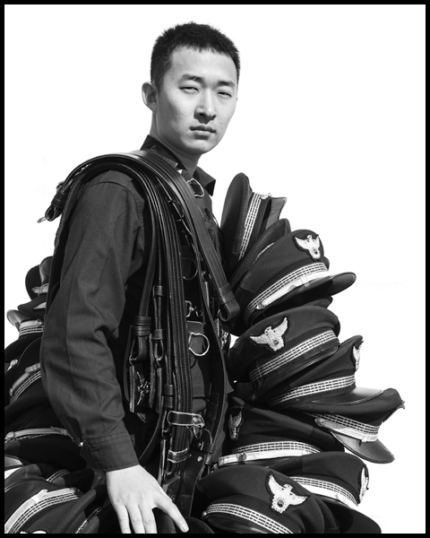 Korea  police portraits soldiers korean Military black and white  portratiture  portrait rok South Korea 전의경 soldier portrait military photography police photography