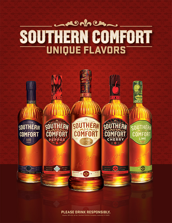 Southern Comfort Ad on Behance
