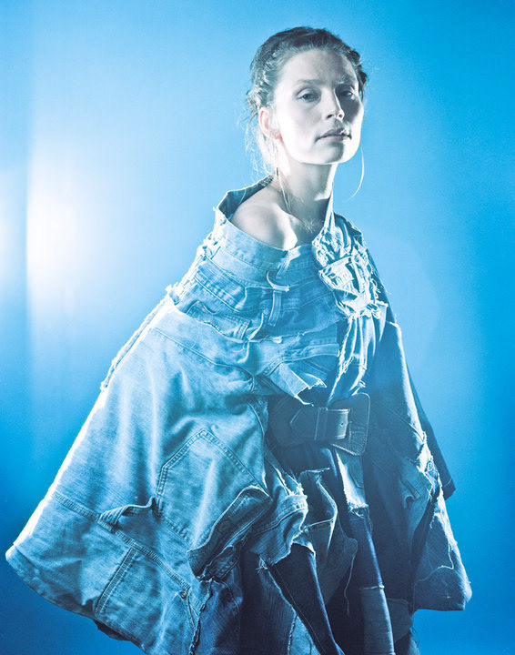 blue inzo paulina palian fashion design Collection London