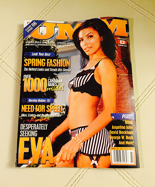 UMM Umm Magazine magazine mag girls Urban male mobile Eva longoria