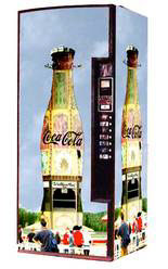 coca cola vending machine bottle photo manipulation digital AMUSEMENT Park tusenfryd