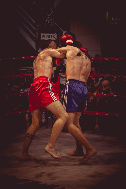 Boxing muay thai fight blood sweat lightroom effect Martial Arts Thailand