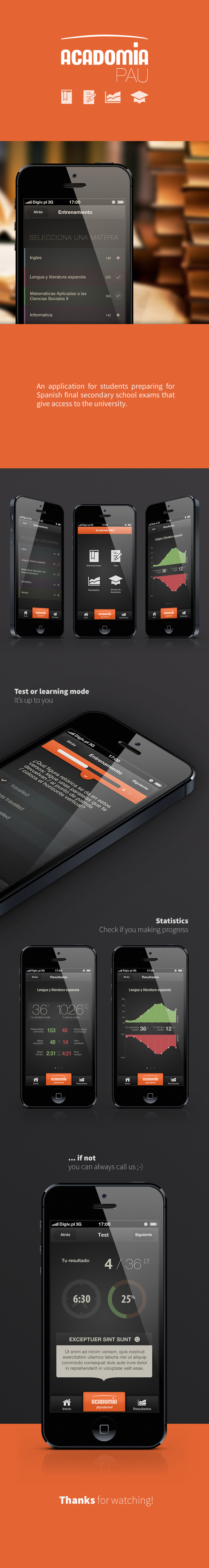 app ios iphone Education test
