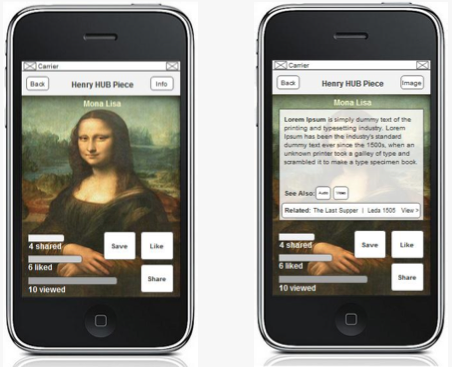 museum art iphone Creative Design