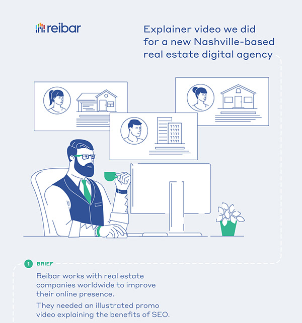 Explainer video for a real estate digital agency