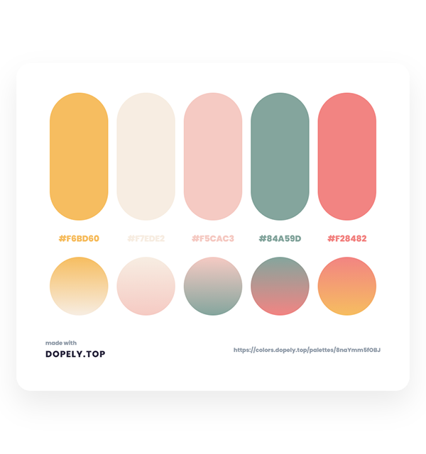 20 Amazing Color Palettes Via Dopely Colors