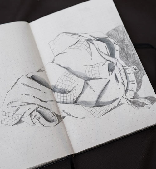 Drawing  sketchbook