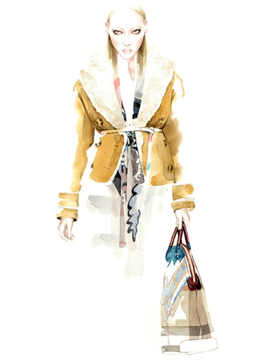 Burberry for Vogue China on Behance