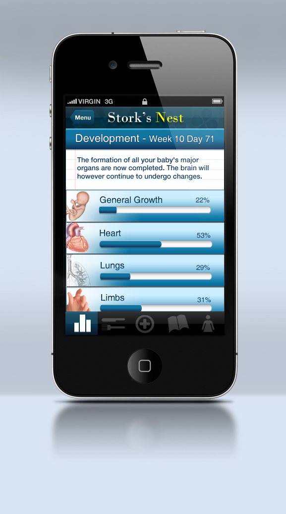 mobile mobile design icons blue UI pregnant